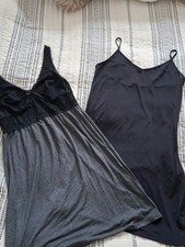 2 Nachthemden Spitze Gr.S
