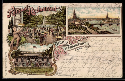Lithographie frankfurt ostend - lithographie, frankfurt-ostend