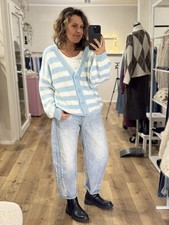 Oversized Strick Weste