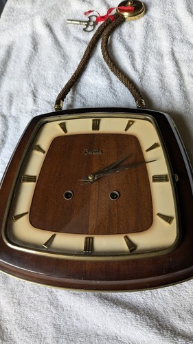 Zentra vintage wanduhr 60er - zentra,