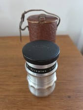 Exa Exakta Meyer-Optik Görlitz Trioplan 2.8/100 Objektiv mit Lederbox