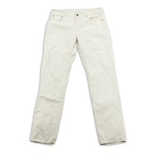 Levis Jeans 511 W32 L34 Cord Herren Hose White Denim Baumwolle Freizeit