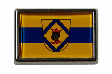 Pin Wörth LK Erding Flaggenpin Anstecknadel Fahne Flagge