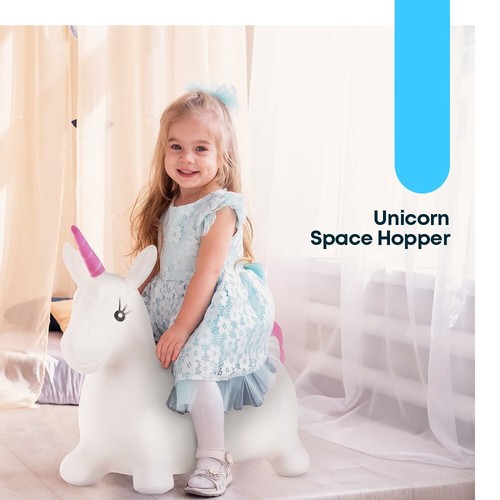Aufblasbares einhorn space - aufblasbares,