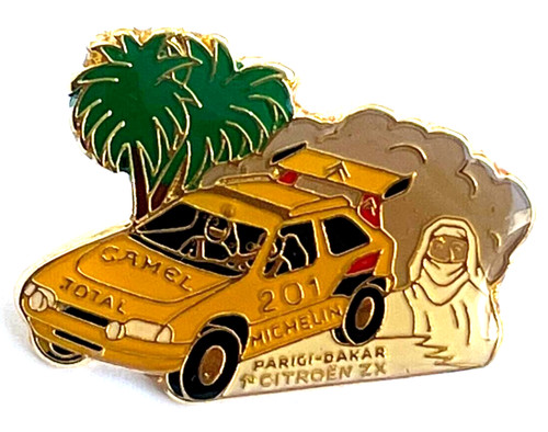 Citroen camel trophy pin - trophy,