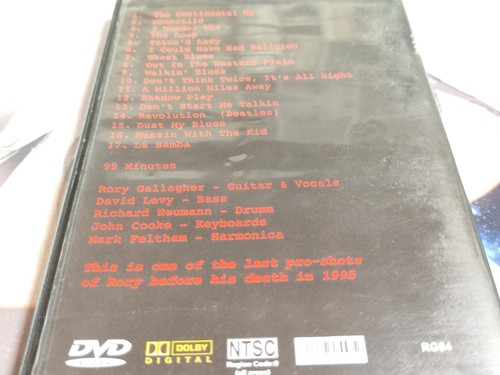Rory gallagher dvd 5151 - rory,