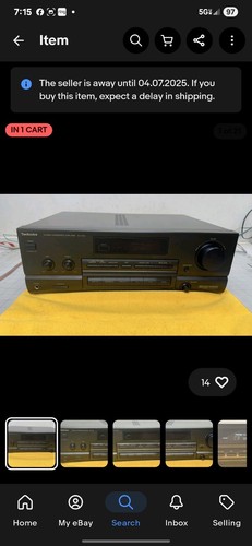 Technics g75 stereo - su-g75,