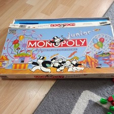 Monopoly Junior von Parker Hasbro DM Familienspiel Kinderspiel 1994  