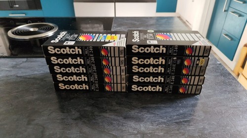Vhs leerkassetten konvolut - vhs,