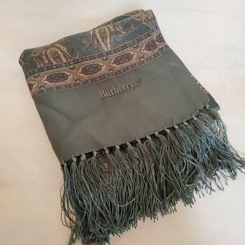 Burberry vintage seidentuch - burberry,