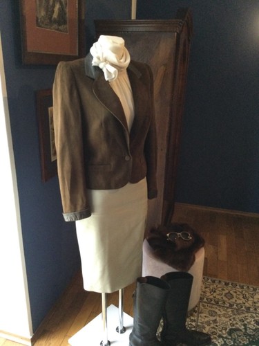 Lederjacke étienne aigner - lederjacke,