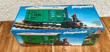 Playmobil System Viehwagen 4101  Waggon Eisenbahn m. OVP / BOX / Verpackung