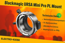 Blackmagic URSA Mini Pro PL