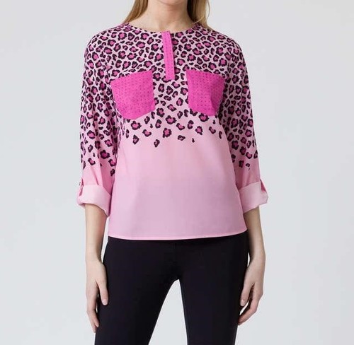 Bluse rosa damen shirt mit - bluse,