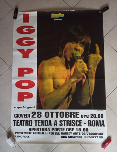 Iggy pop original - pop, konzert