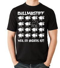 T-Shirt BLACK SHEEP - BULLMASTIFF (Mastiff Bulldogge)  Hunde Fun Men Siviwonder
