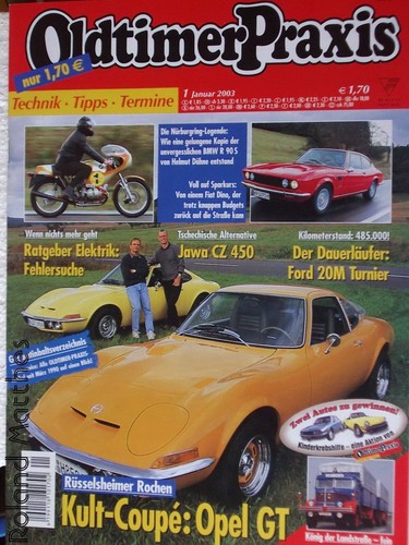 Oldtimer praxis opel - praxis, 1-03+opel