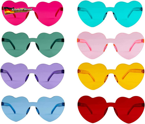 Stück brille herz - stück, hippie