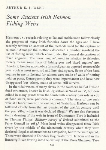 Ancient irish salmon fishing - ancient,