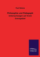 Natorp - Philosophie Und