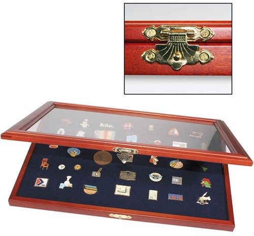 Pin sammelvitrine holz - ,