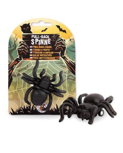 Schwarze spinne zum - spinne,