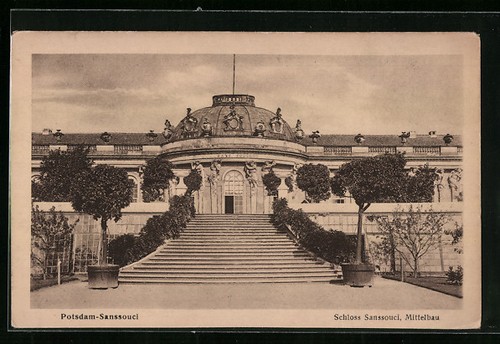 Ansichtskarte potsdam schloss - potsdam,,