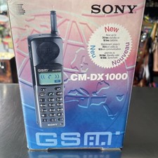 SONY Handy GSM CM-DX1000 i Mit  Zubehör - 1997