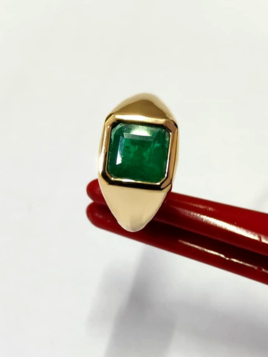 Natural green emerald - green,