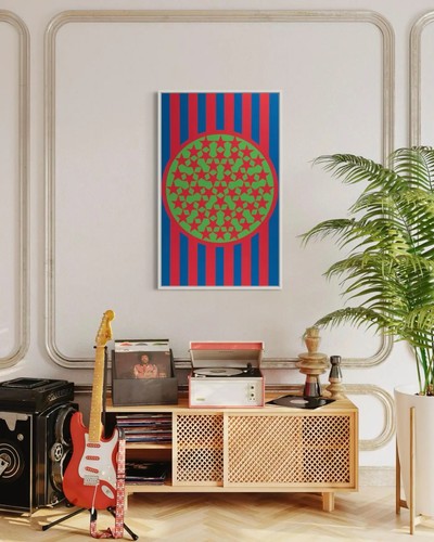 Robert indiana banner 1967 - indiana,