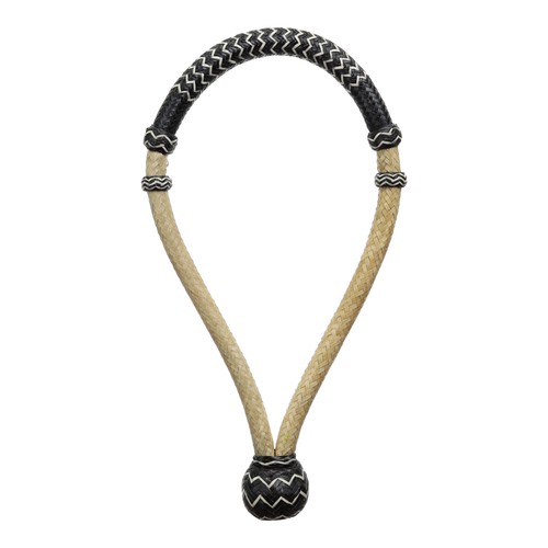 Showman obsidian rawhide bosal - showman,