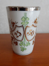 P.K. Silesia - sehr schöner Jubiläums Becher - Porzellan  Schlesien um 1914-1920