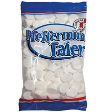 15x Beuteln Suntjens Bonbon Pfefferminz Taler Peppermint Bonbons Minz Süssigkeit