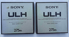 2 St. Sony Tonband 13cm ULH-5-275-BL in original Schachteln