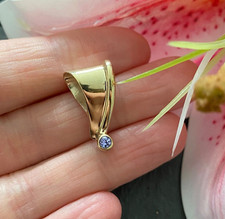 Anhänger / Kettenanhänger von Scala 375 Gelbgold mit Amethyst