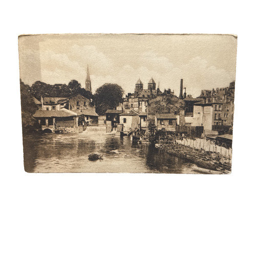 Postkarte metz partie an - postkarte, ak