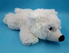 BAB Build A Bear Eisbär Bär Teddy Stofftier Liegend 35 cm Weiß Kuscheltier
