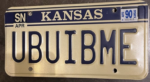 Kansas autokennzeichen license - kansas,