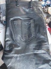 Lederjeans Herren W50