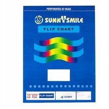 Flipchart Papier – Weißes Papier für Magnettafel (81×58 cm, 50 Blatt)