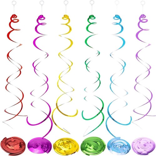 18x hängende spiral girlanden - 18x,
