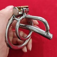 Edelstahl Keuschheitskäfig Chastity Cage Mit Dilator Bondage Gerät Für Männer SM