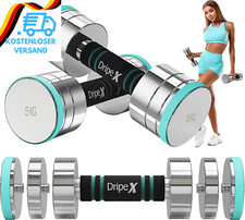 Dripex Hanteln Set Kurzhanteln 2Er Set Aus Stahl 2,5Kg, 5Kg, 7,5Kg, 10Kg, 15Kg, 