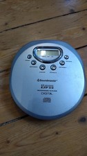 Tragbarer CD Player Soundmaster 60 Second ESP Digital Programmable grau - defekt
