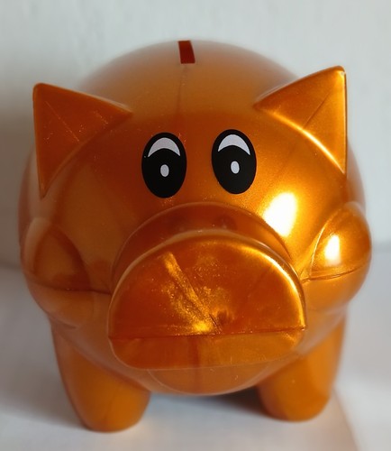 Sparschwein goldfarben - sparschwein,,