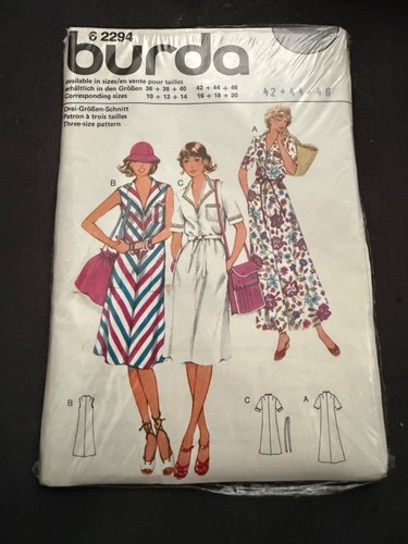Burda schnittmuster 62294 - schnittmuster,