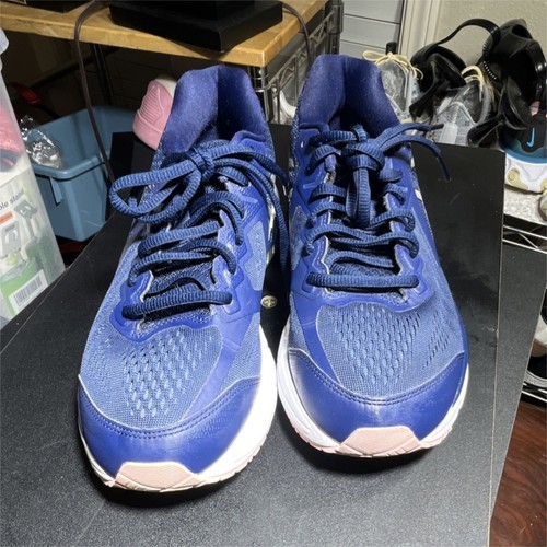 Asics gel foundation blue - blue, lace