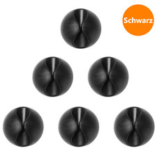 6x Kabelhalter selbstklebend