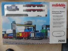 Märklin 29260 H0 Startpackung Moderner Umschlagbahnhof in OVP unbespielt