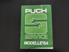 Puch Service Modelle 1984 Maxi